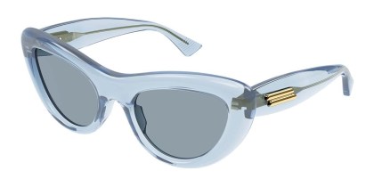 Bottega Veneta BV1282S 003 Men's Sunglasses Blue Size 53