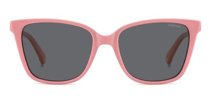 Polaroid PLD 8062/S Kids Polarized 35J/M9 Kids' Sunglasses Pink Size 48
