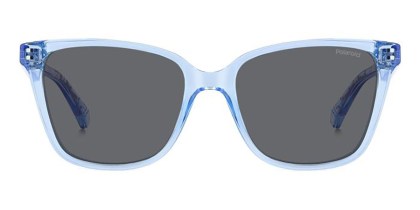 Polaroid PLD 8062/S Kids Polarized MVU/M9 Kids' Sunglasses Blue Size 48