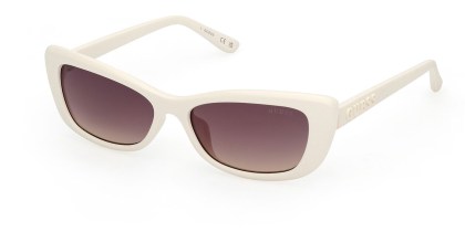 Guess GU00156-H 21B Men's Sunglasses White Size 55