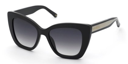 Nina Ricci SNR376 0700 Men's Sunglasses Black Size 52