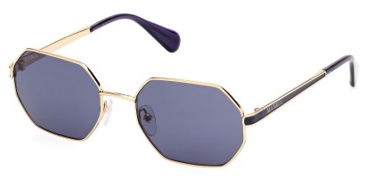 Max & Co. MO0118 30V Men's Sunglasses Gold Size 54