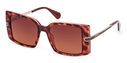 Max & Co. MO0120 55F Men's Sunglasses Tortoiseshell Size 53