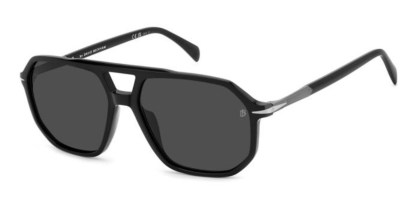 David Beckham DB 1172/S Polarized ANS/M9 Men's Sunglasses Black Size 59