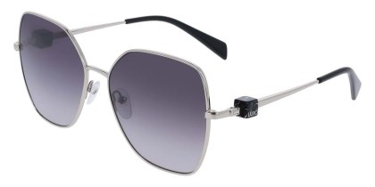 Liu Jo LJ160S 040 Men's Sunglasses Silver Size 58