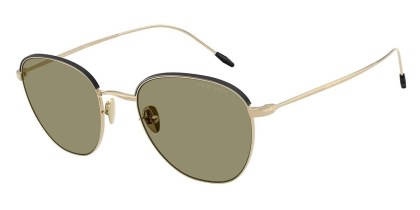 Giorgio Armani AR6048 30132A Men's Sunglasses Gold Size 51