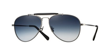 Eyevan Astro P Men's Sunglasses Silver Size 57