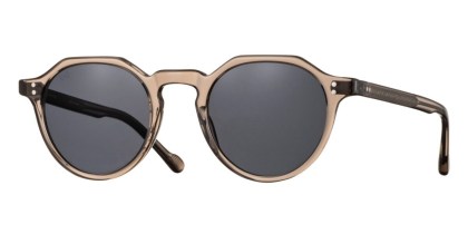 Eyevan Attache-E Sun SMK-BK Men's Sunglasses Brown Size 47