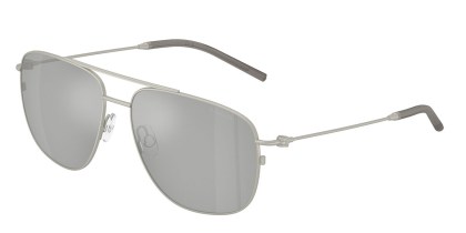 Moncler ME4004 ALUMNI 10048V Men's Sunglasses Silver Size 57