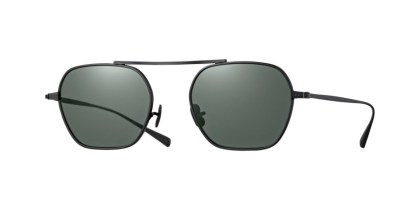 Eyevan Stripes Sun MBK Men's Sunglasses Black Size 52